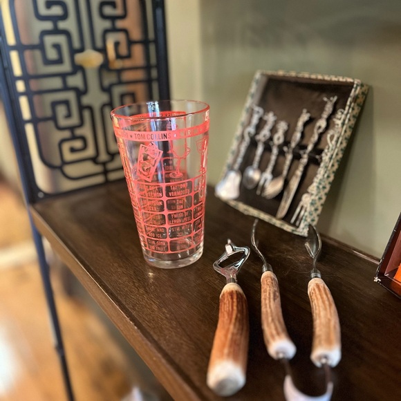 Vintage Midcentury Federal Glass Cocktail Shaker - Picture 5 of 5